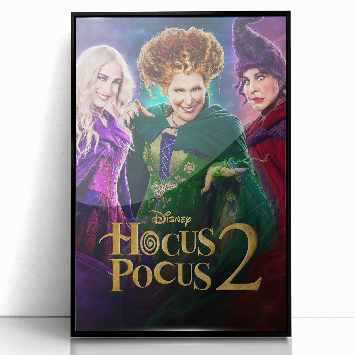 2020s Vintage Movie Poster Hocus Pocus 2 Retro Film Art Print