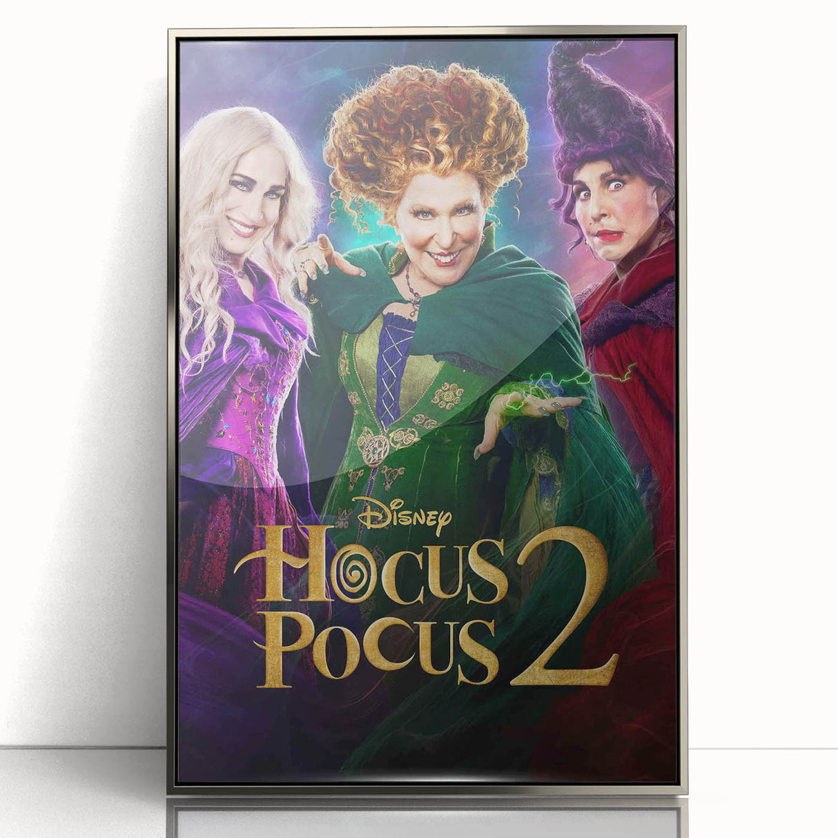 2020s Vintage Movie Poster Hocus Pocus 2 Retro Film Art Print