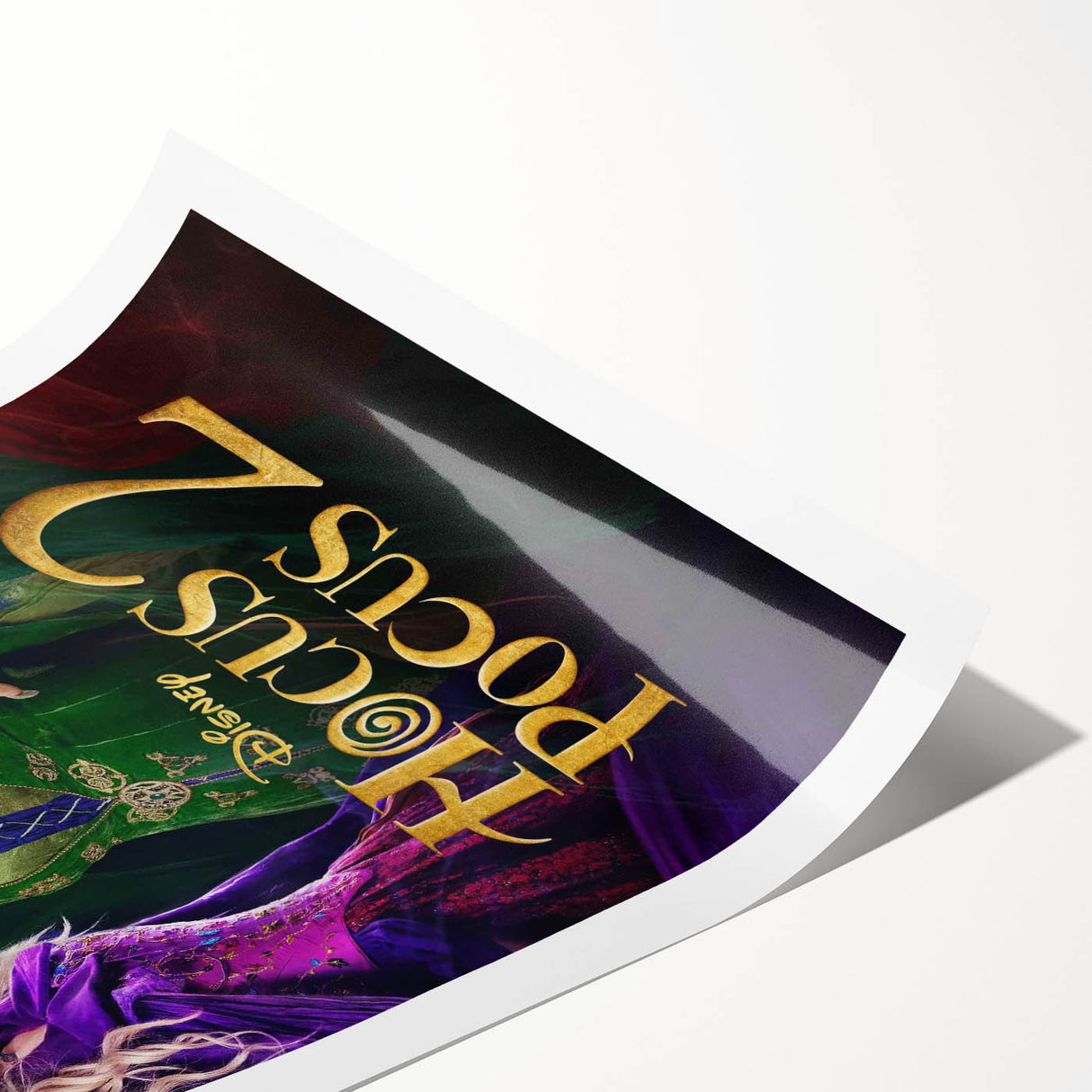 2020s Vintage Movie Poster Hocus Pocus 2 Retro Film Art Print