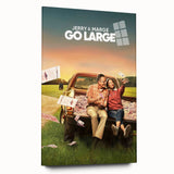 2020s Vintage Movie Poster – Jerry & Marge Go Large Retro Film Art
