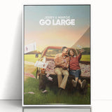 2020s Vintage Movie Poster – Jerry & Marge Go Large Retro Film Art