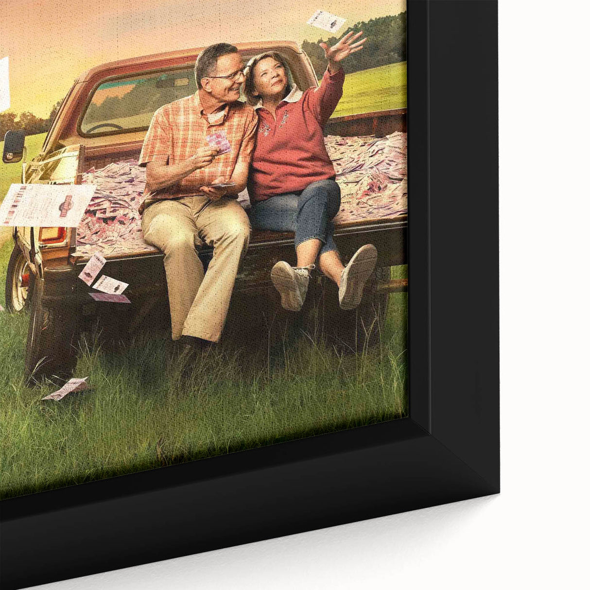 2020s Vintage Movie Poster – Jerry & Marge Go Large Retro Film Art