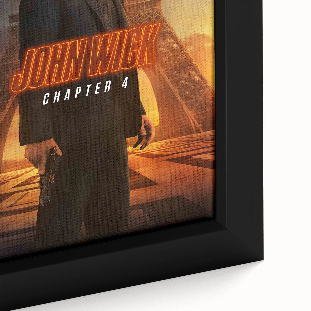 2020s Vintage Movie Poster – John Wick Chapter 4 Retro Film Print