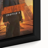 2020s Vintage Movie Poster – John Wick Chapter 4 Retro Film Print