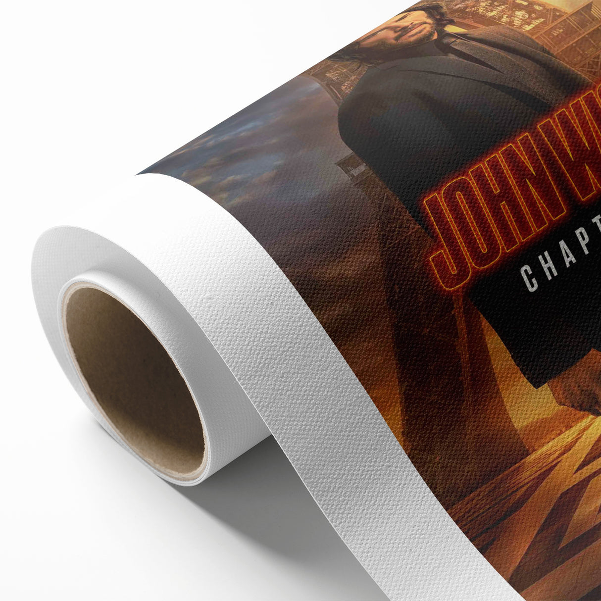 2020s Vintage Movie Poster – John Wick Chapter 4 Retro Film Print