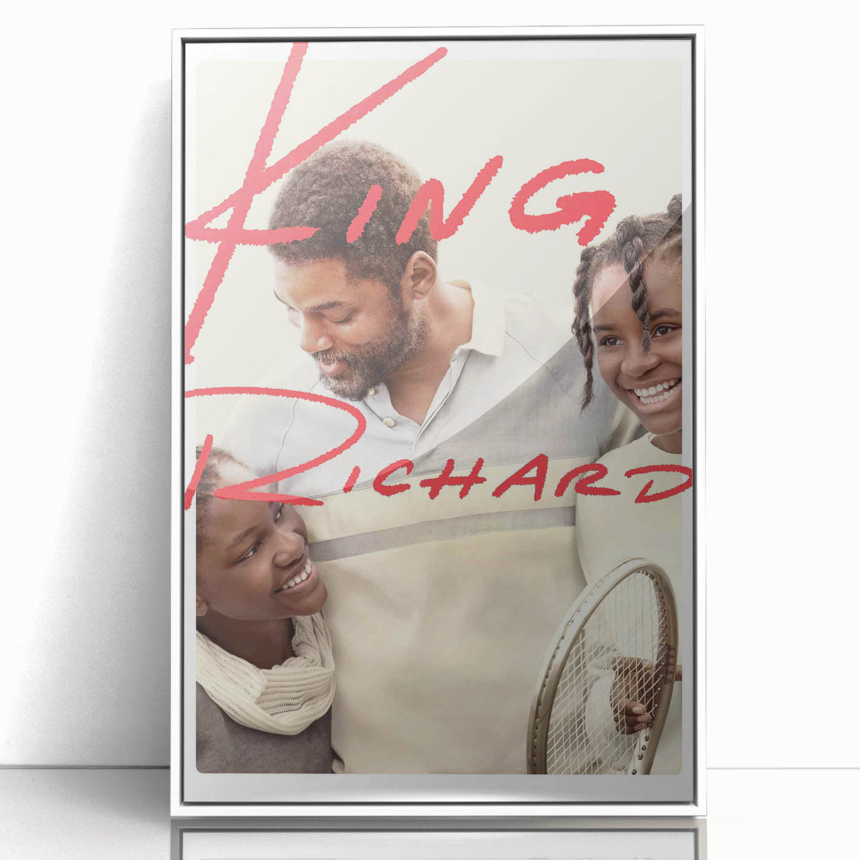 2020s Vintage Movie Poster – King Richard Retro Film Art Print