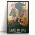 2020s Vintage Movie Poster – Land of Bad Retro Film Art Print