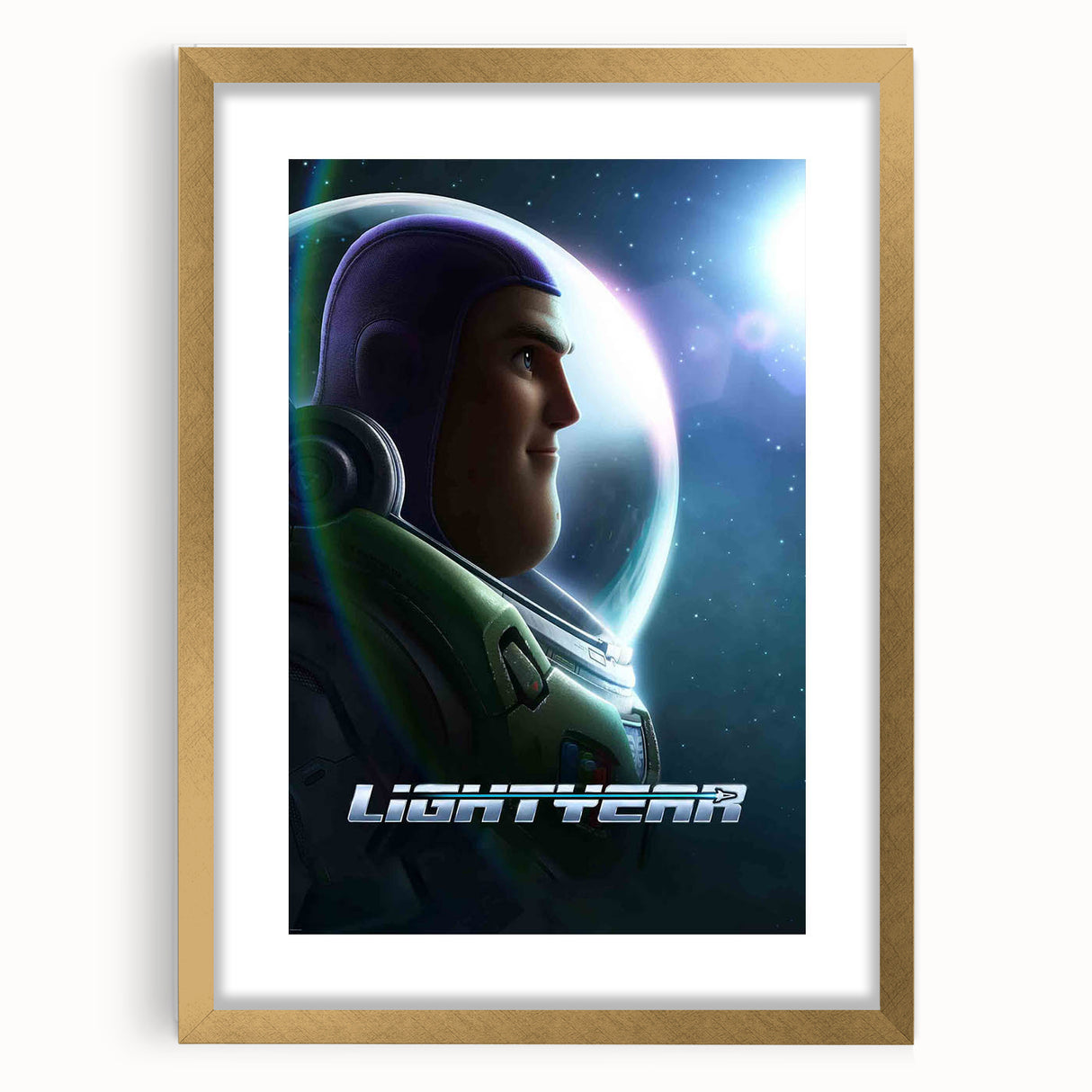 2020s Vintage Movie Poster – Lightyear Retro Film Art Print