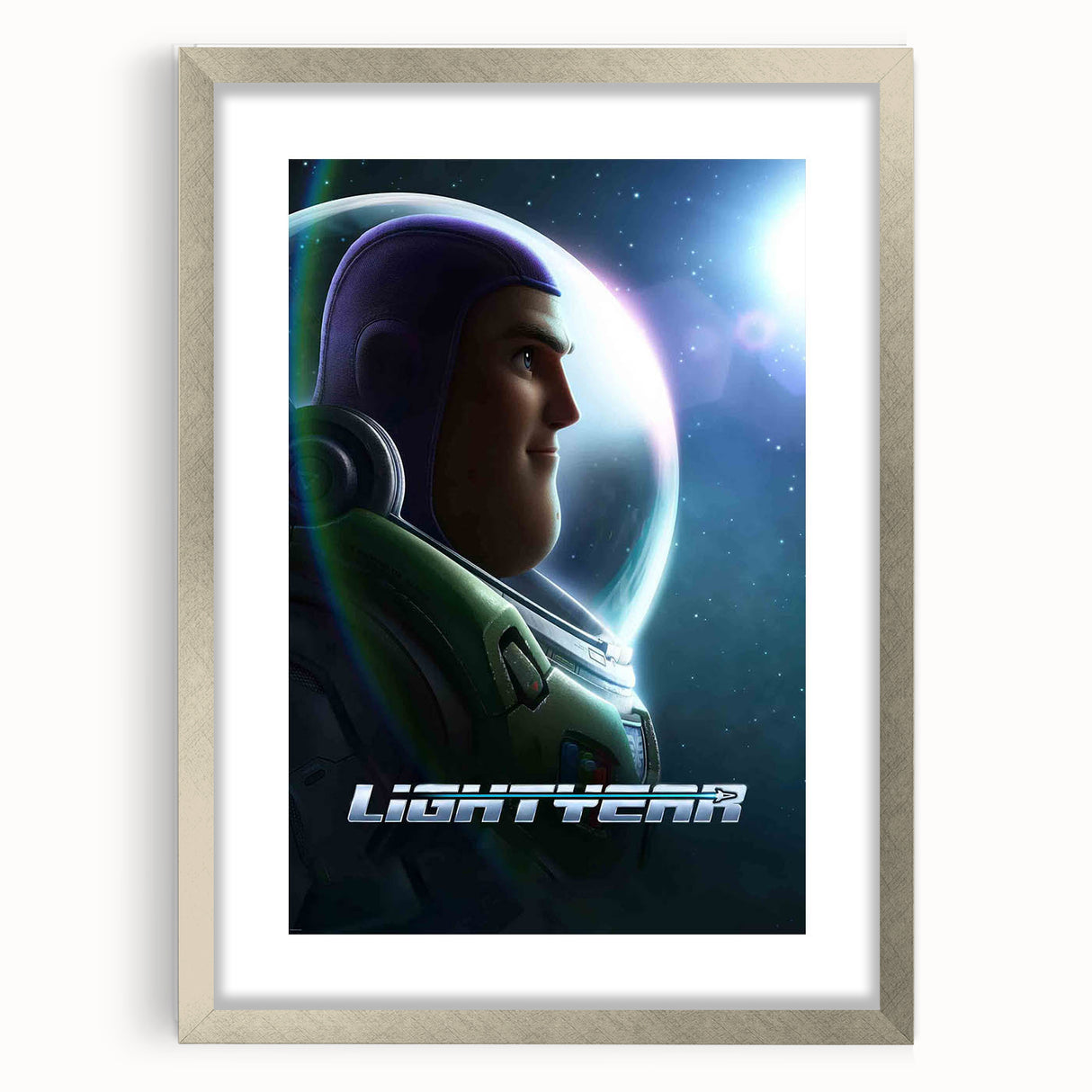 2020s Vintage Movie Poster – Lightyear Retro Film Art Print