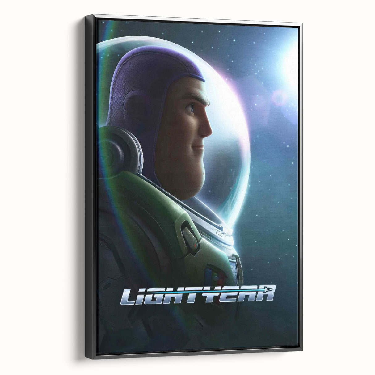 2020s Vintage Movie Poster – Lightyear Retro Film Art Print