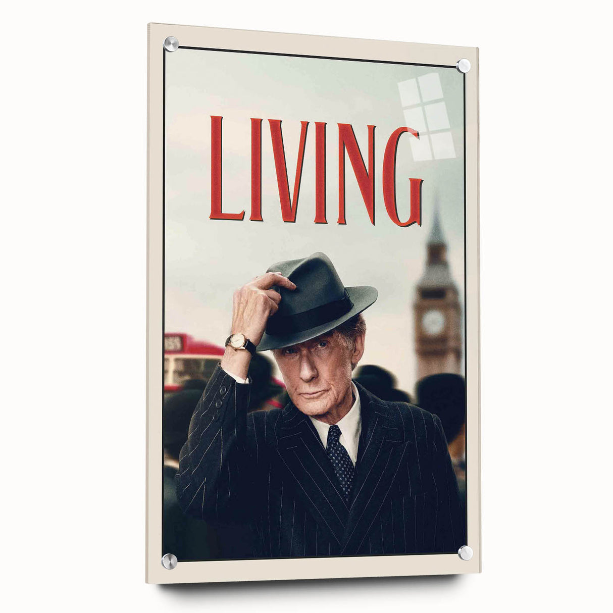 2020s Vintage Movie Poster – Living Retro Film Art Collectible Print