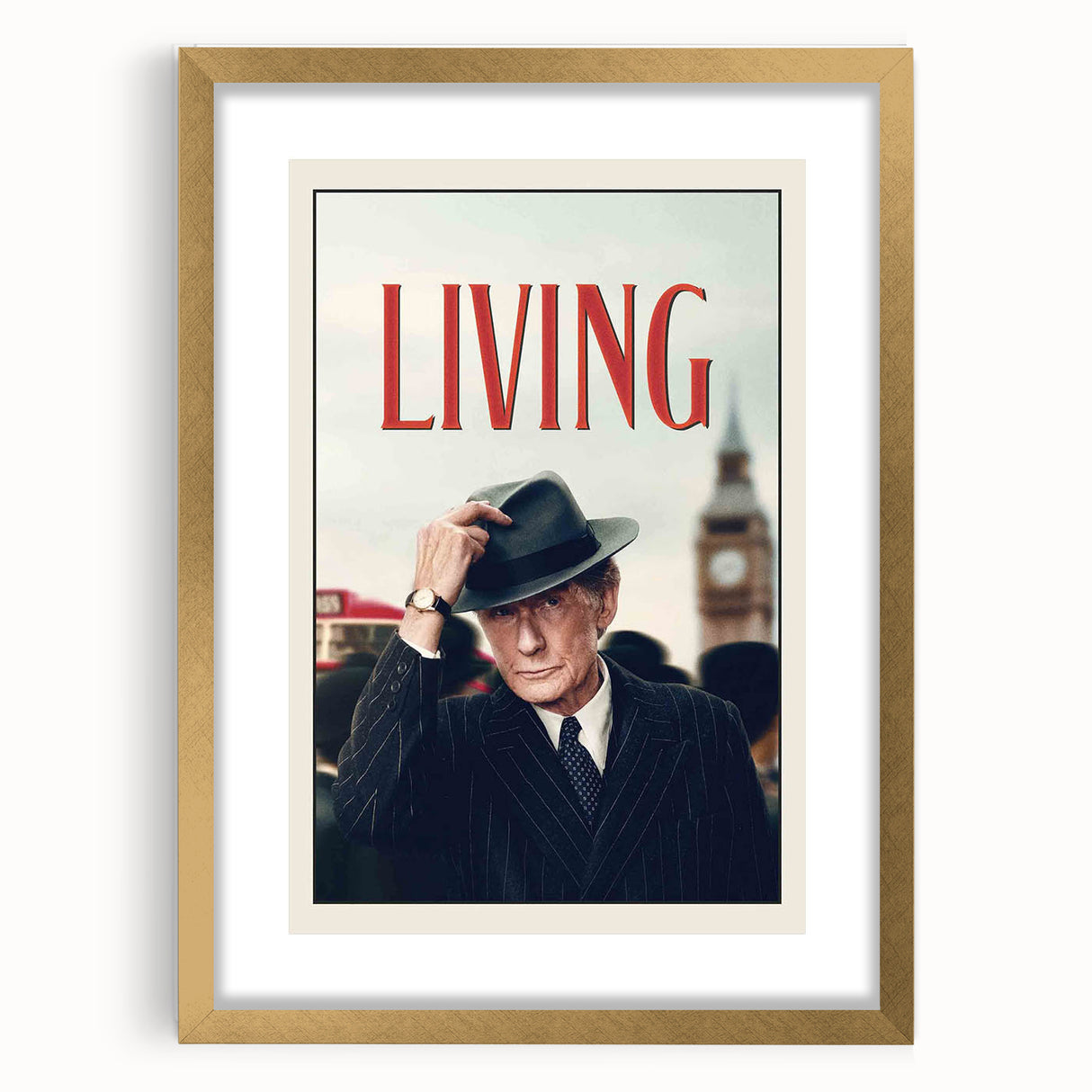 2020s Vintage Movie Poster – Living Retro Film Art Collectible Print