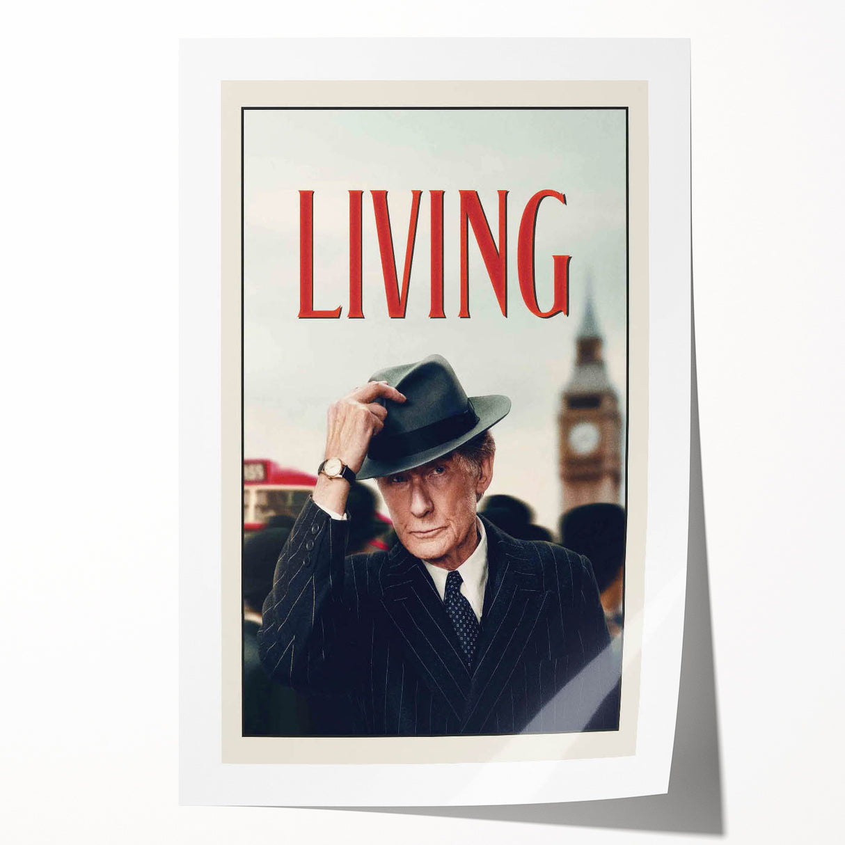 2020s Vintage Movie Poster – Living Retro Film Art Collectible Print