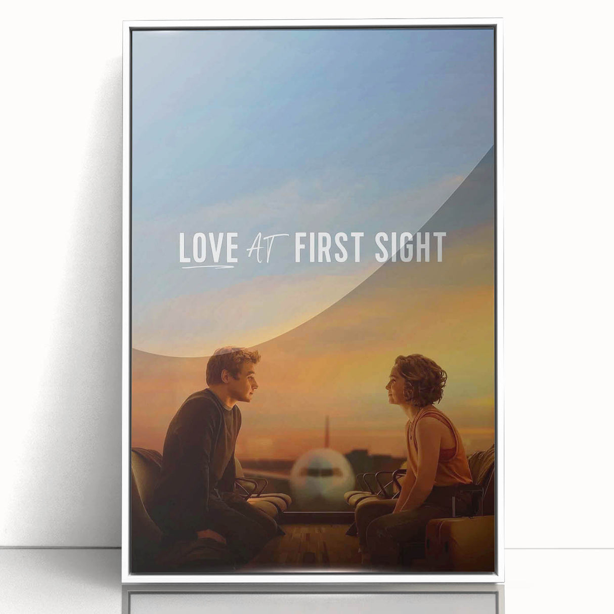 2020s Vintage Movie Poster – Love at First Sight Retro Film Art