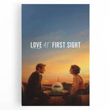 2020s Vintage Movie Poster – Love at First Sight Retro Film Art