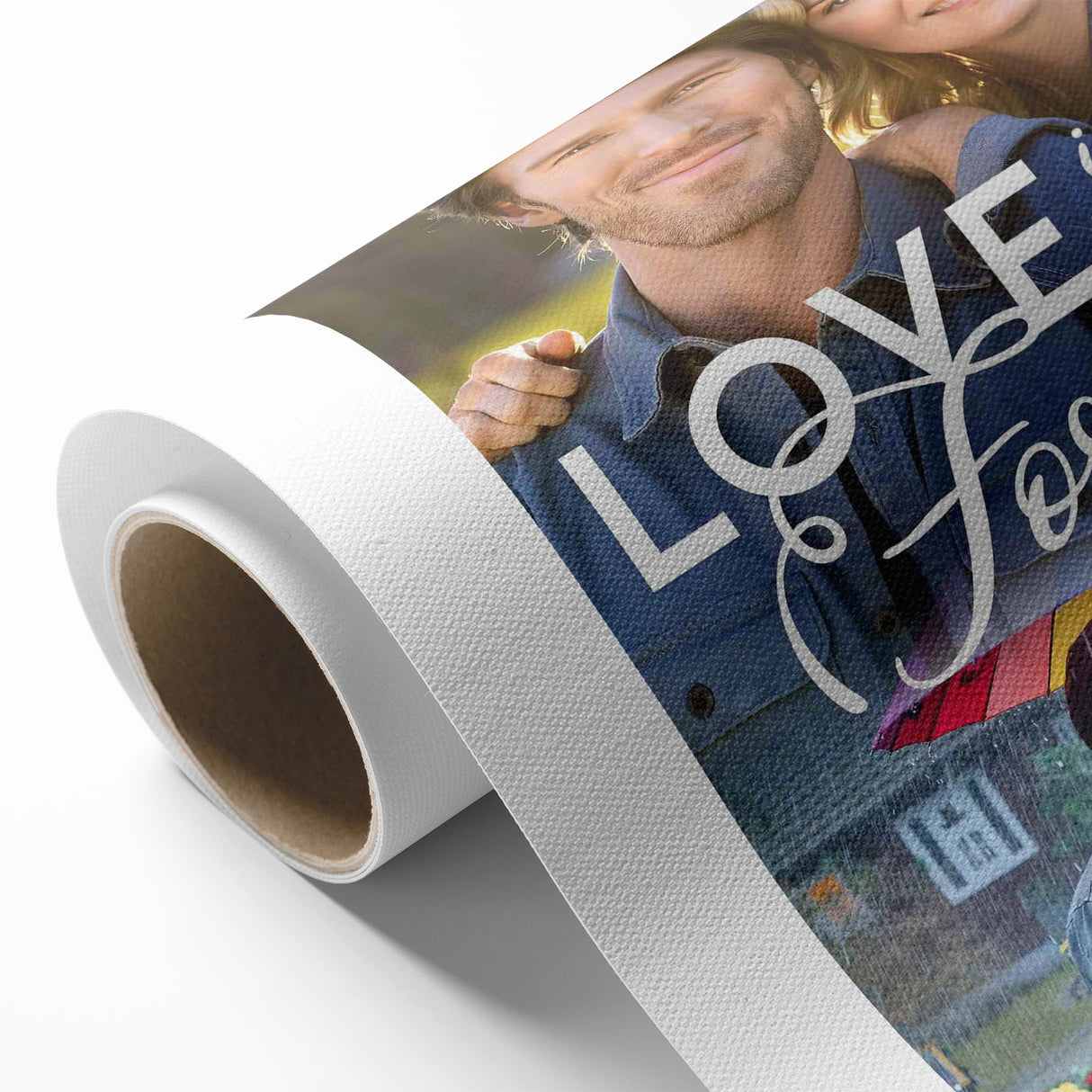 2020s Vintage Movie Poster – Love in the Forecast Retro Film Art