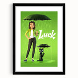 2020s Vintage Movie Poster – Luck Retro Film Art Collectible Print