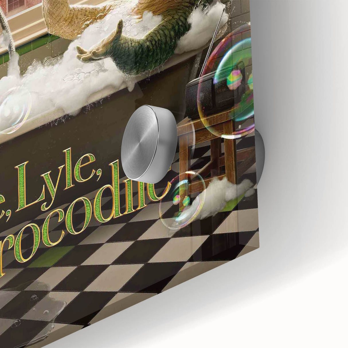2020s Vintage Movie Poster – Lyle, Lyle, Crocodile Retro Film Art