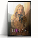 2020s Vintage Movie Poster – M3GAN Retro Film Art Collectible Print