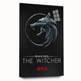 2020s Vintage Movie Poster – Making The Witcher Retro Film Art
