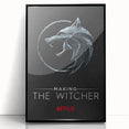 2020s Vintage Movie Poster – Making The Witcher Retro Film Art