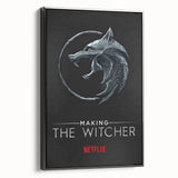 2020s Vintage Movie Poster – Making The Witcher Retro Film Art