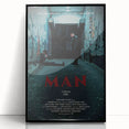 2020s Vintage Movie Poster – MAN Retro Film Art Collectible Print
