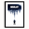 2020s Vintage Movie Poster Navalny – Retro Film Art Print