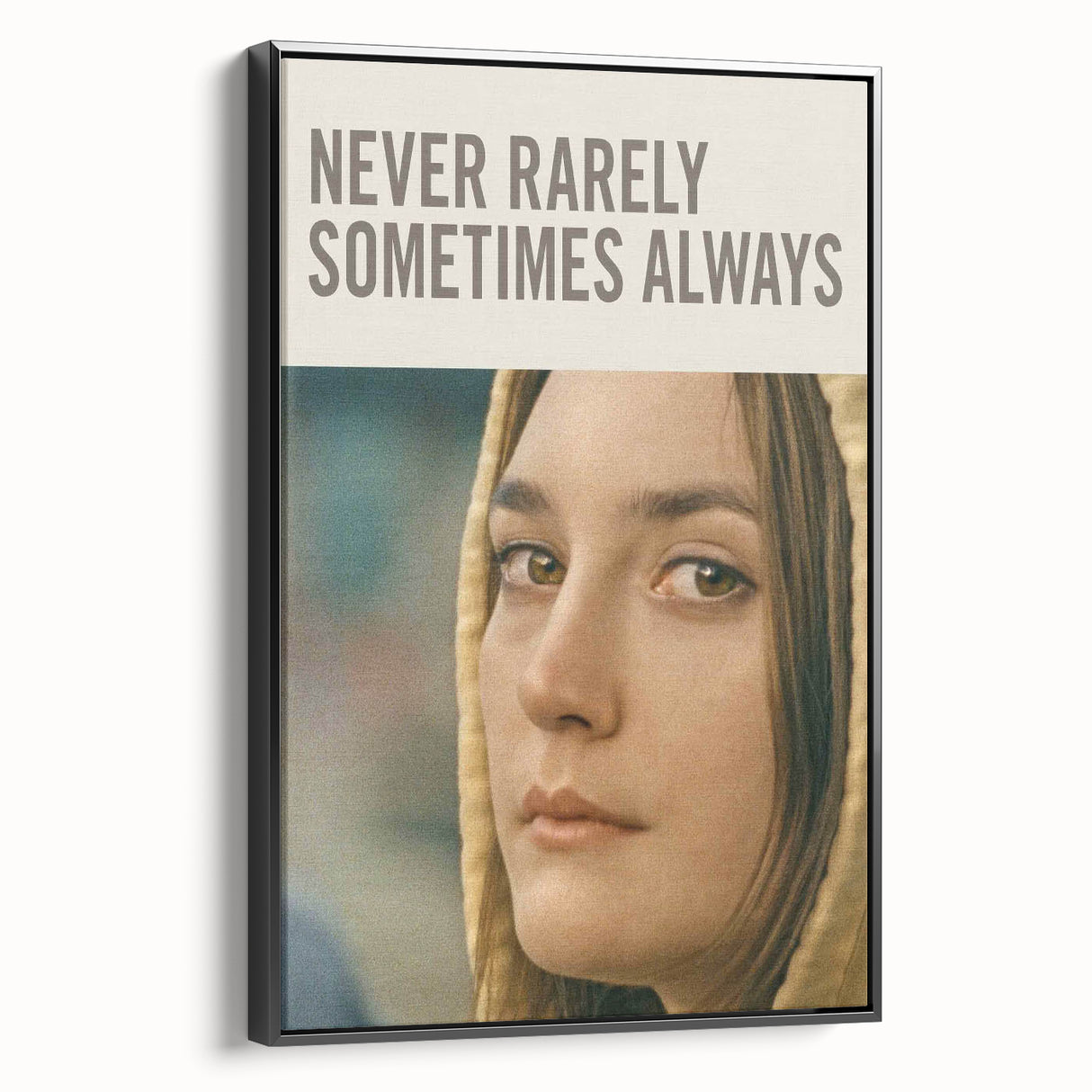 2020s Vintage Movie Poster Never Rarely Sometimes Always – Retro Film Art Print