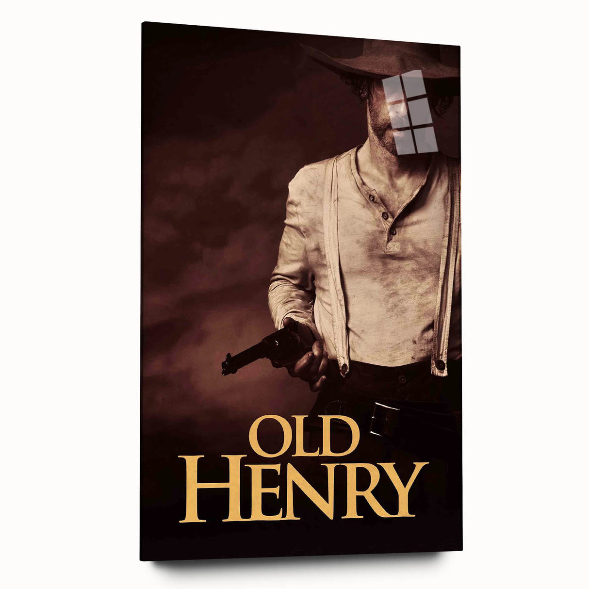Old Henry 2020s Vintage Movie Poster – Retro Film Art Print