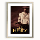 Old Henry 2020s Vintage Movie Poster – Retro Film Art Print
