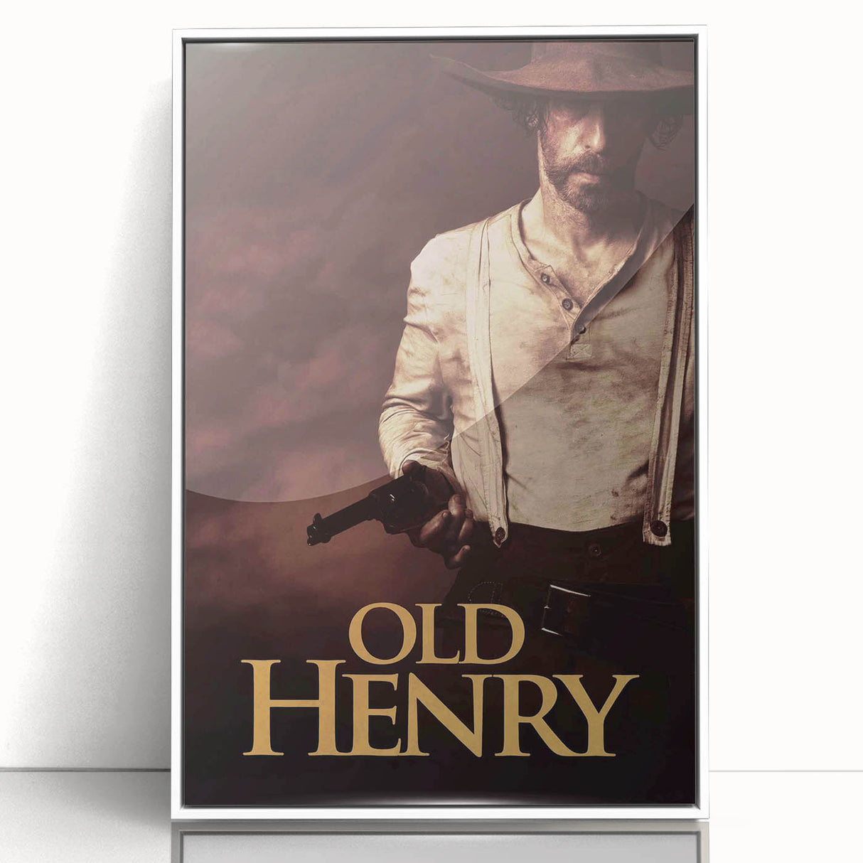 Old Henry 2020s Vintage Movie Poster – Retro Film Art Print