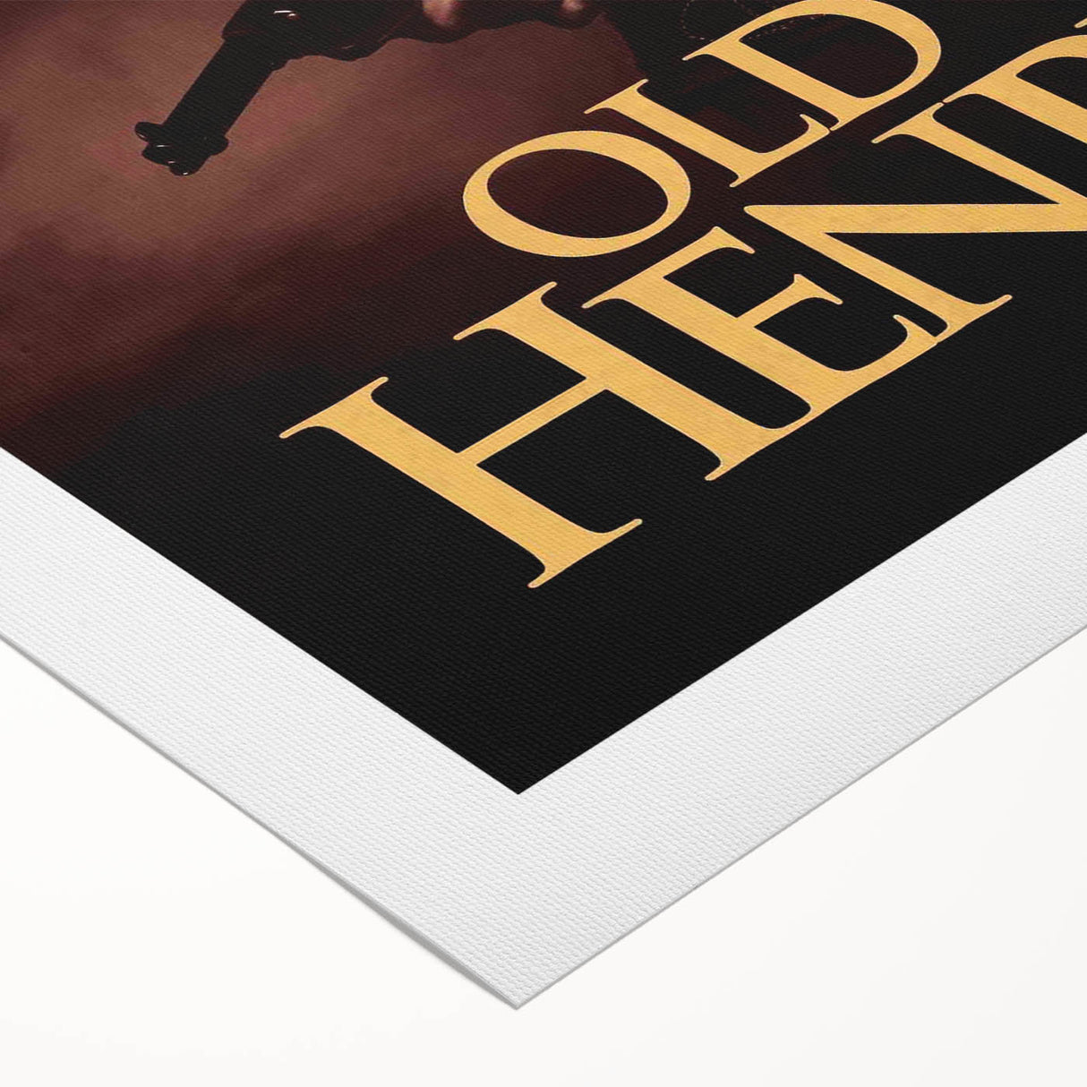 Old Henry 2020s Vintage Movie Poster – Retro Film Art Print