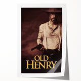 Old Henry 2020s Vintage Movie Poster – Retro Film Art Print