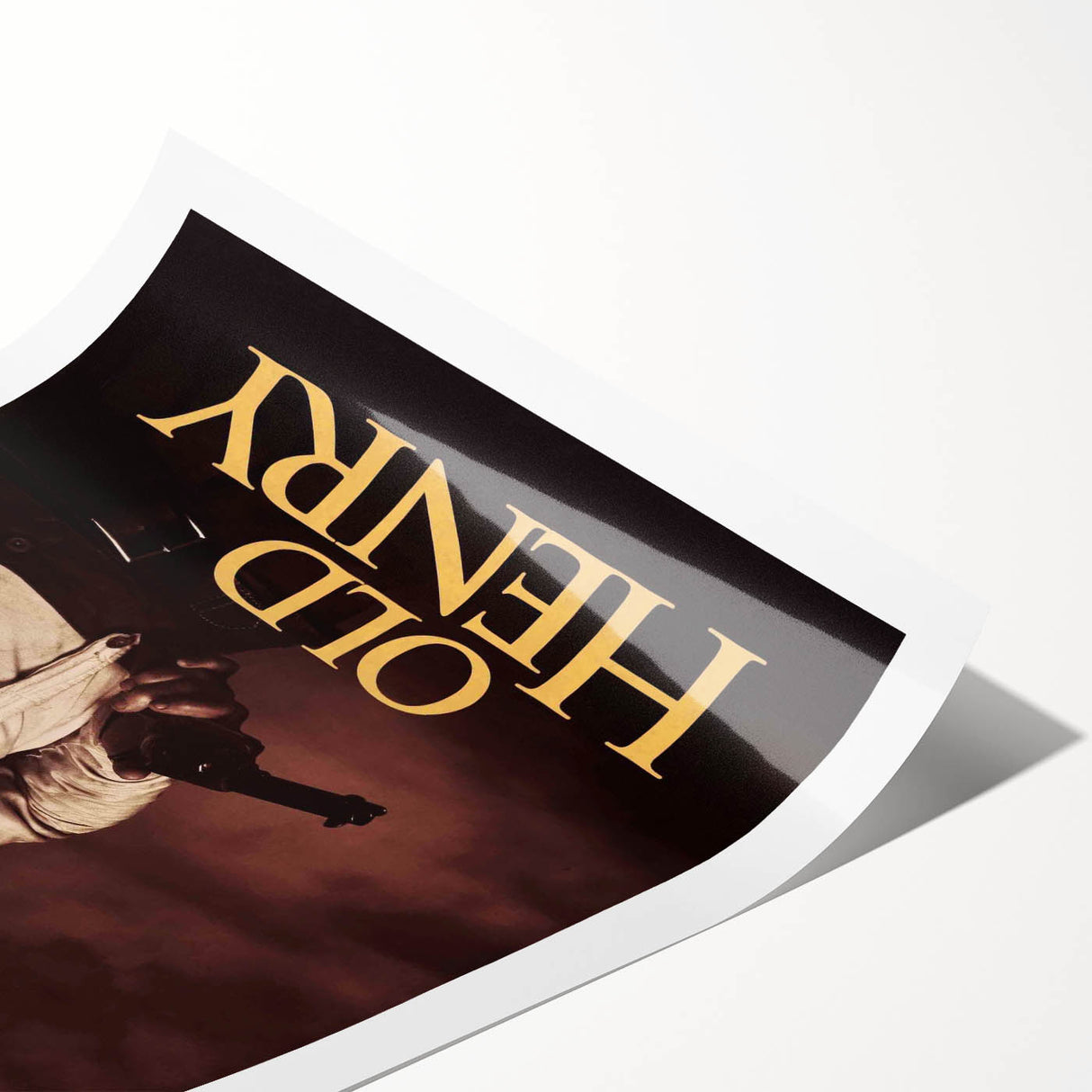 Old Henry 2020s Vintage Movie Poster – Retro Film Art Print
