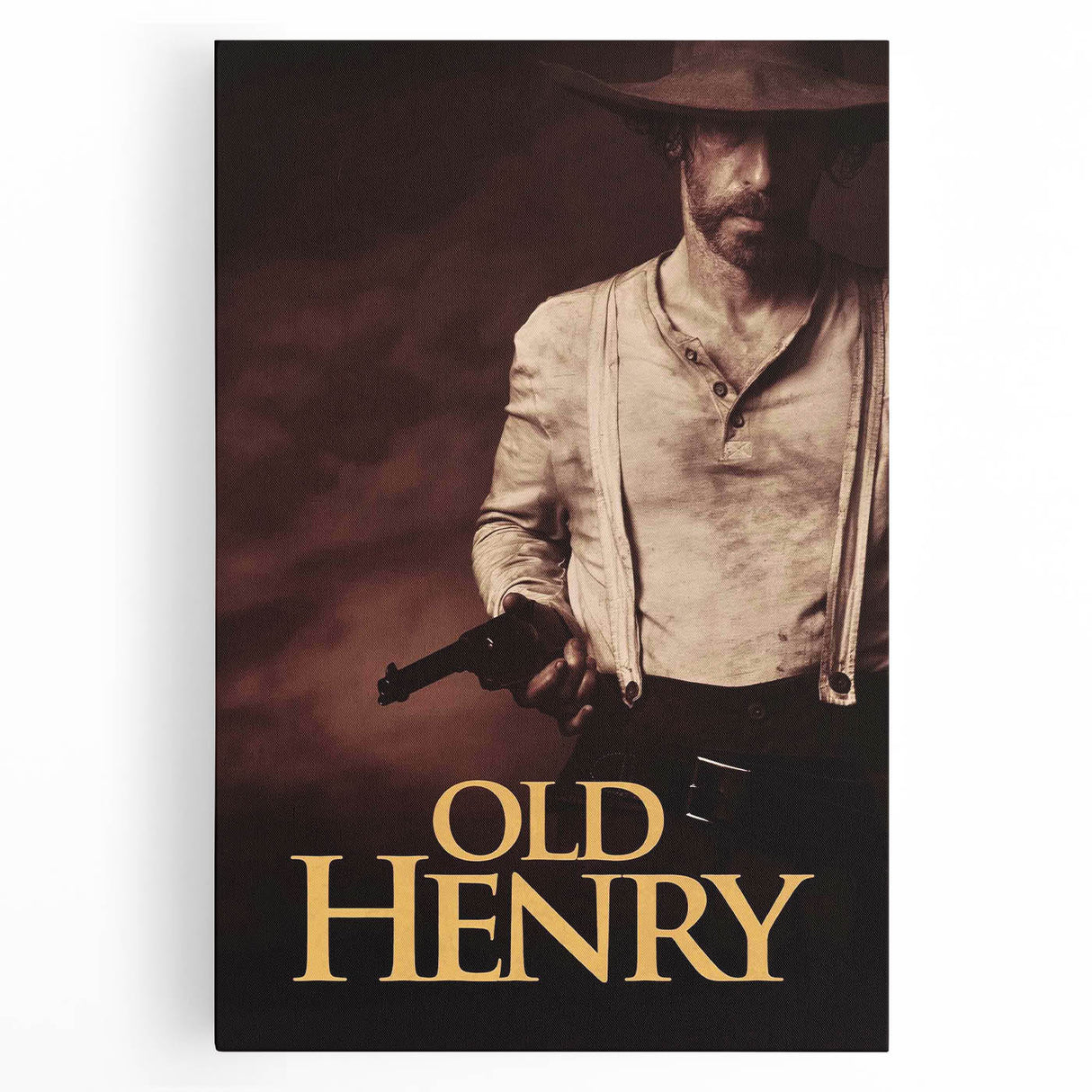 Old Henry 2020s Vintage Movie Poster – Retro Film Art Print