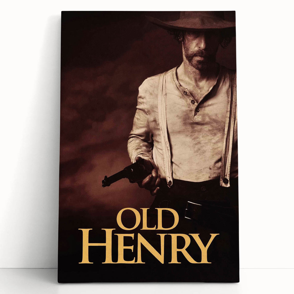 Old Henry 2020s Vintage Movie Poster – Retro Film Art Print