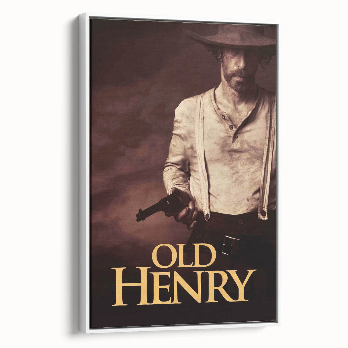 Old Henry 2020s Vintage Movie Poster – Retro Film Art Print