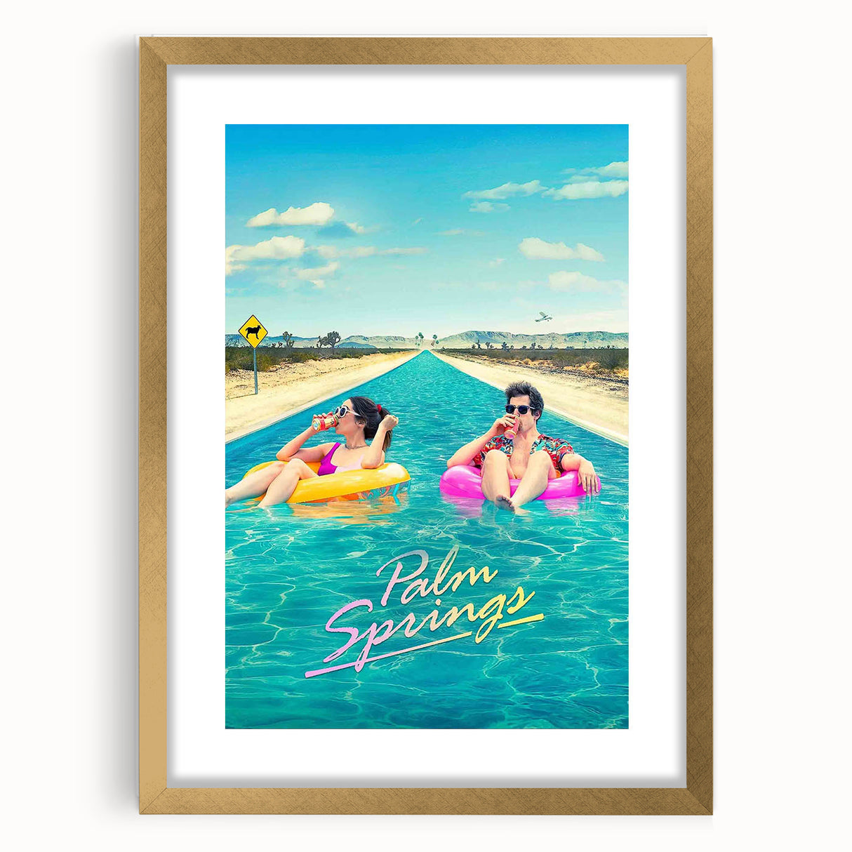 Palm Springs 2020s Vintage Movie Poster – Retro Collectible Print