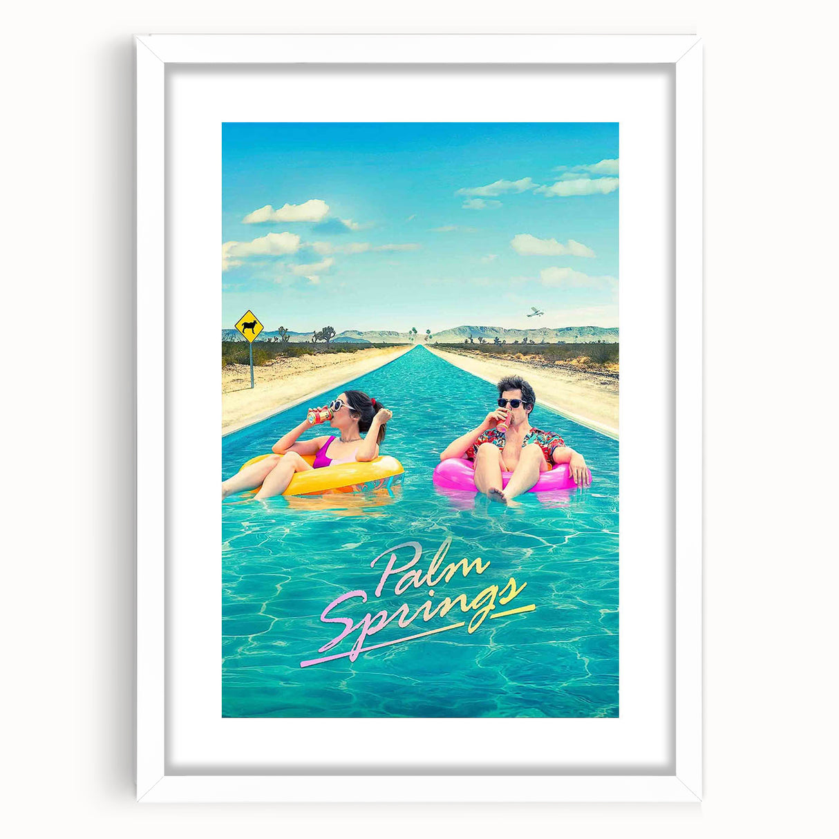Palm Springs 2020s Vintage Movie Poster – Retro Collectible Print