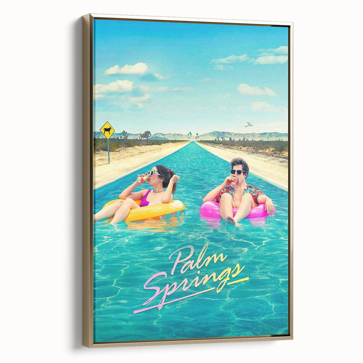 Palm Springs 2020s Vintage Movie Poster – Retro Collectible Print