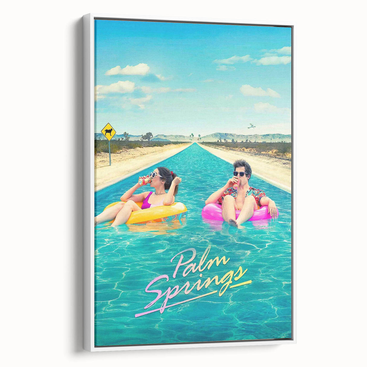 Palm Springs 2020s Vintage Movie Poster – Retro Collectible Print