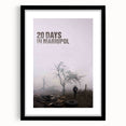 2020s Vintage Movie Poster – 20 Days in Mariupol Retro Art