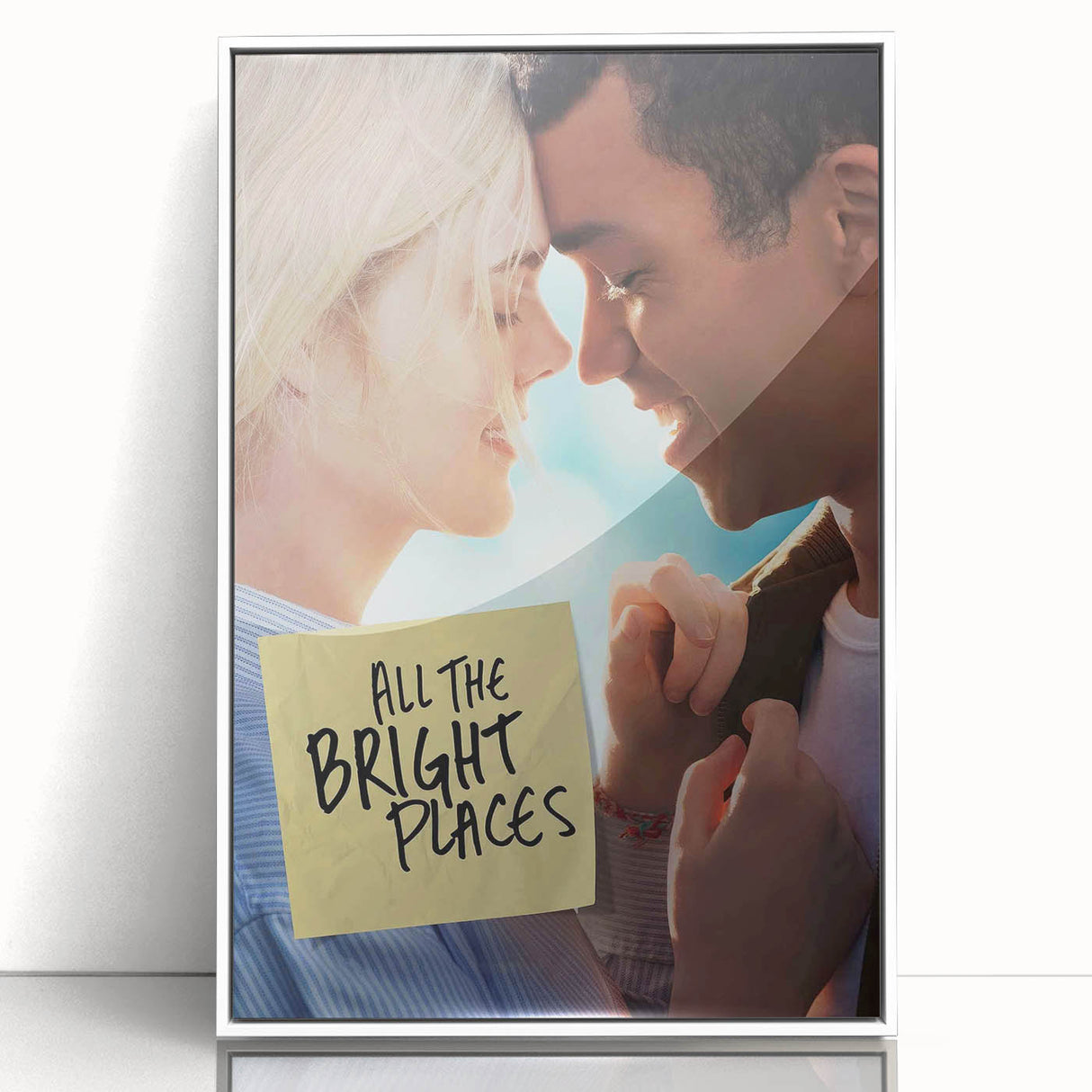 2020s Vintage Movie Poster - All the Bright Places Retro Film Art