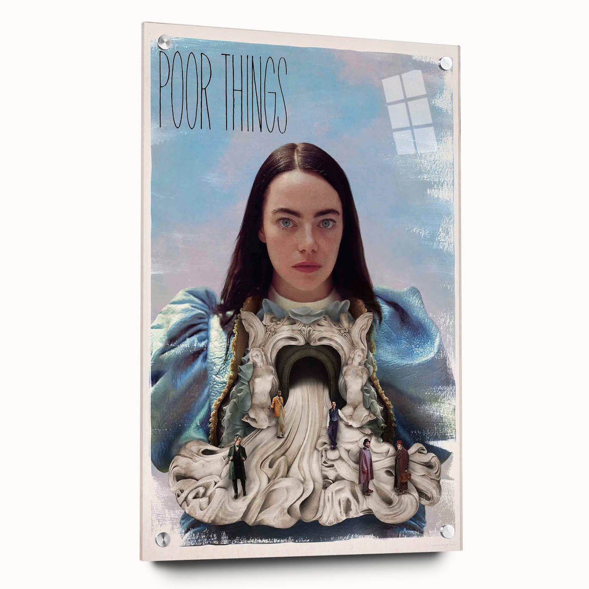 Poor Things 2020s Vintage Movie Poster – Retro Fantasy Art Print