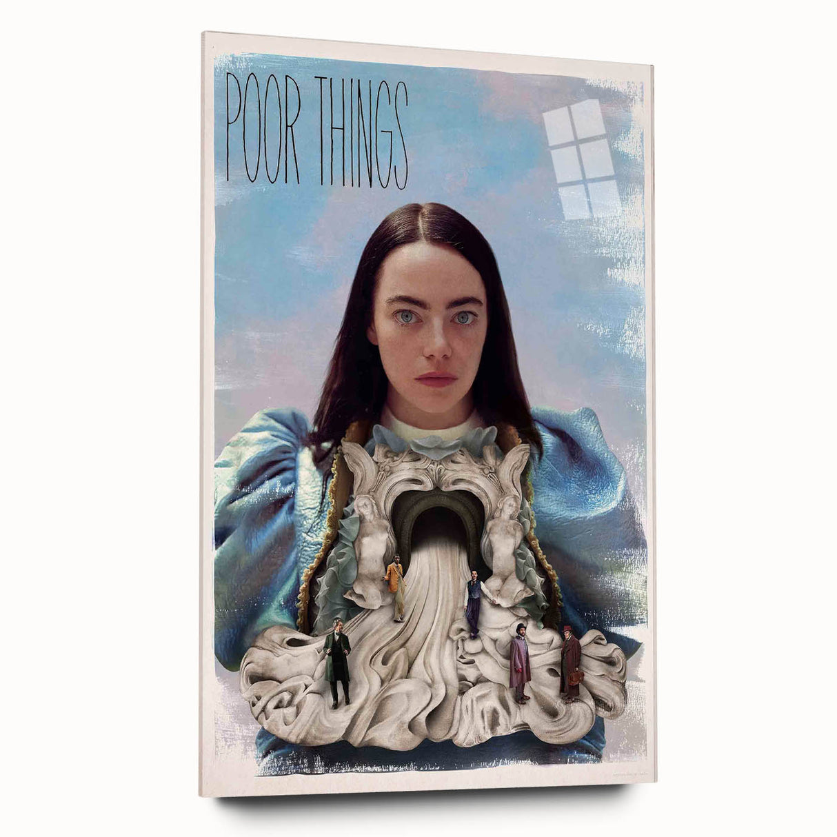 Poor Things 2020s Vintage Movie Poster – Retro Fantasy Art Print