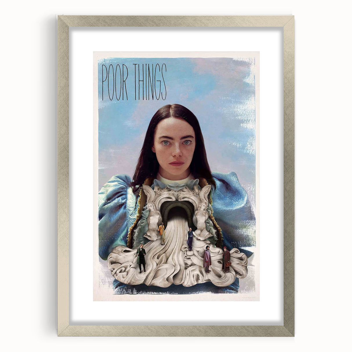 Poor Things 2020s Vintage Movie Poster – Retro Fantasy Art Print