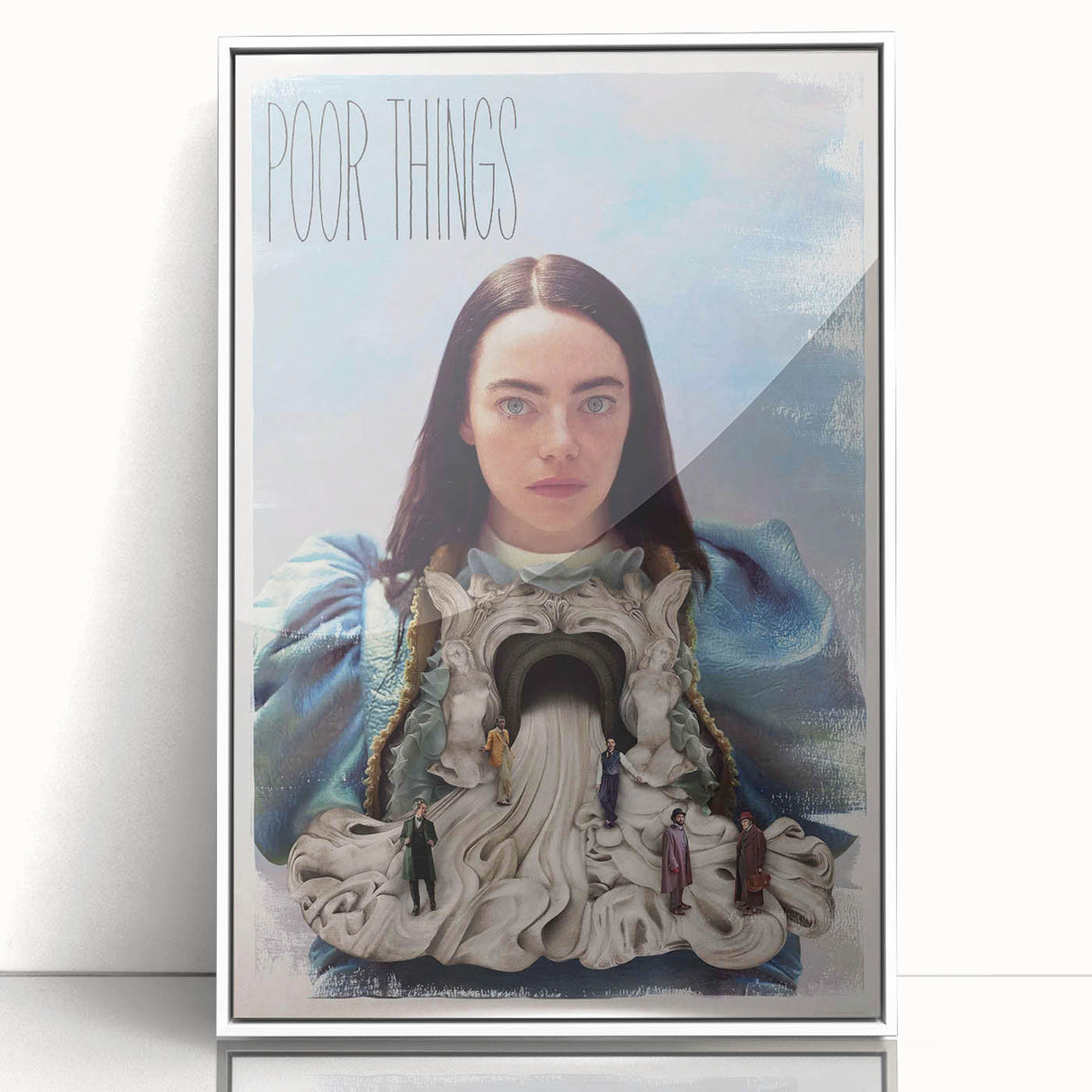 Poor Things 2020s Vintage Movie Poster – Retro Fantasy Art Print