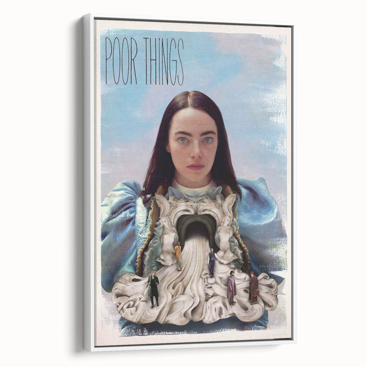 Poor Things 2020s Vintage Movie Poster – Retro Fantasy Art Print