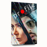 Profile 2020s Vintage Movie Poster – Retro Cyber-Thriller Wall Art